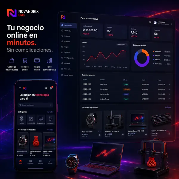 Novandrix CMS